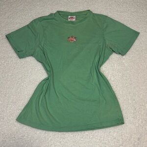Kappa Women Green Hawaii Endless Summer Short Sleeve T-shirt